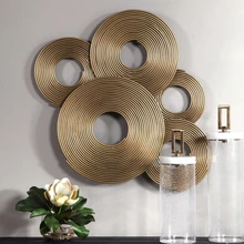 West Mysterious Crop Circle Large Metal Modern Wall Decoration Wall Decoration