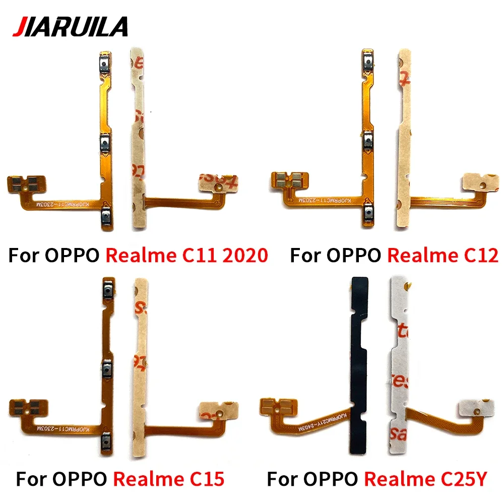 Nappe Bouton Power On/Off + Volume Pour OPPO Realme C11 2021, C20, C21 - Neuf Multicolore