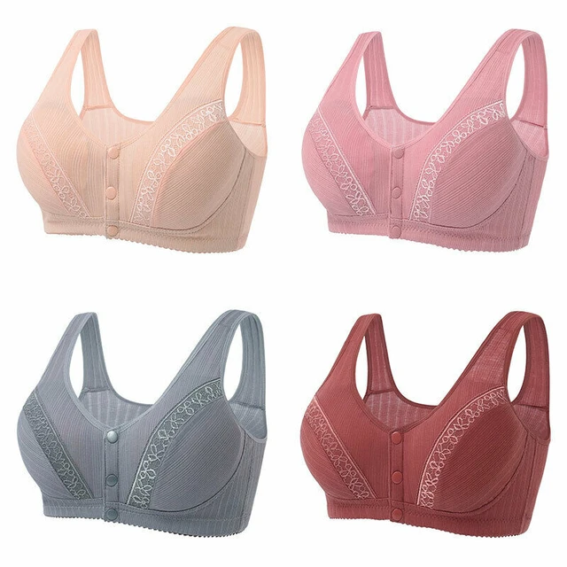 Front Closing Bras for Women Seniors Quick Dry Sports Bra Breathable Bras  for Women No Sweat Soft Sports Bras for Women Workout Underwear for Women