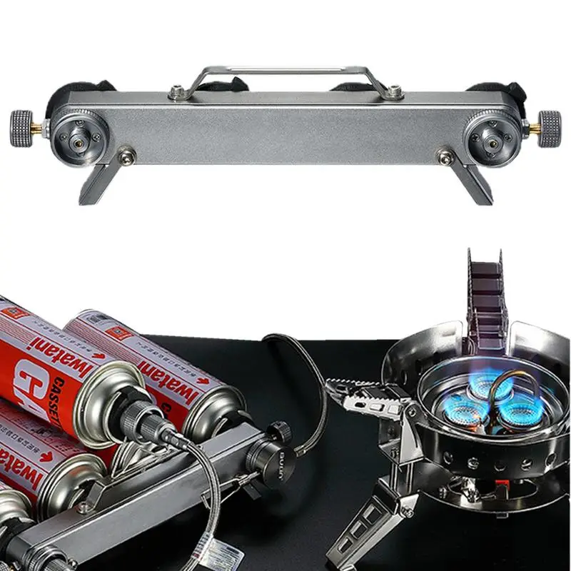 

Furnace Tank Converter Stove Adapter Connector Camping Accessories Propane Cylinder Coupler Canister Oil Tank Camping Nozzle