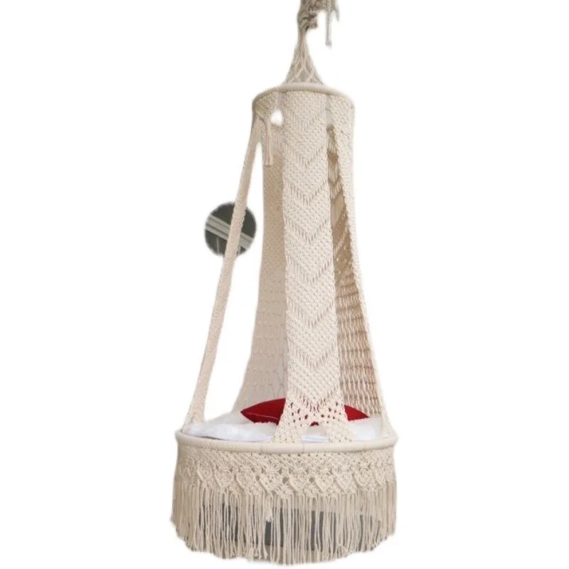 

New Design Beige Beautiful Hanging chair seat For patio