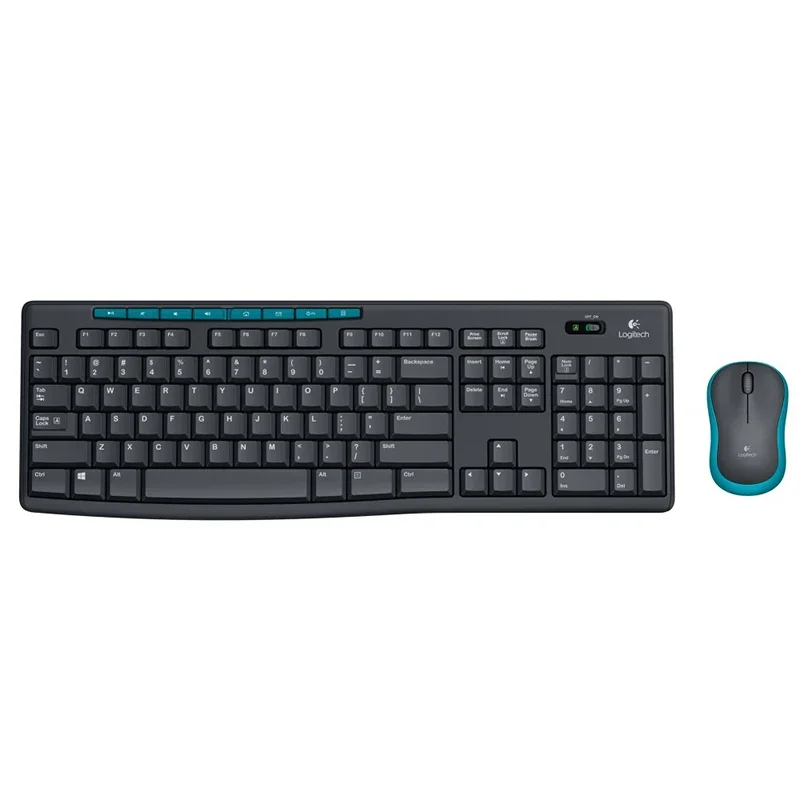 AuthenticLogitechMk275WirelessOptoelectronicKeyboardAndMouseSet