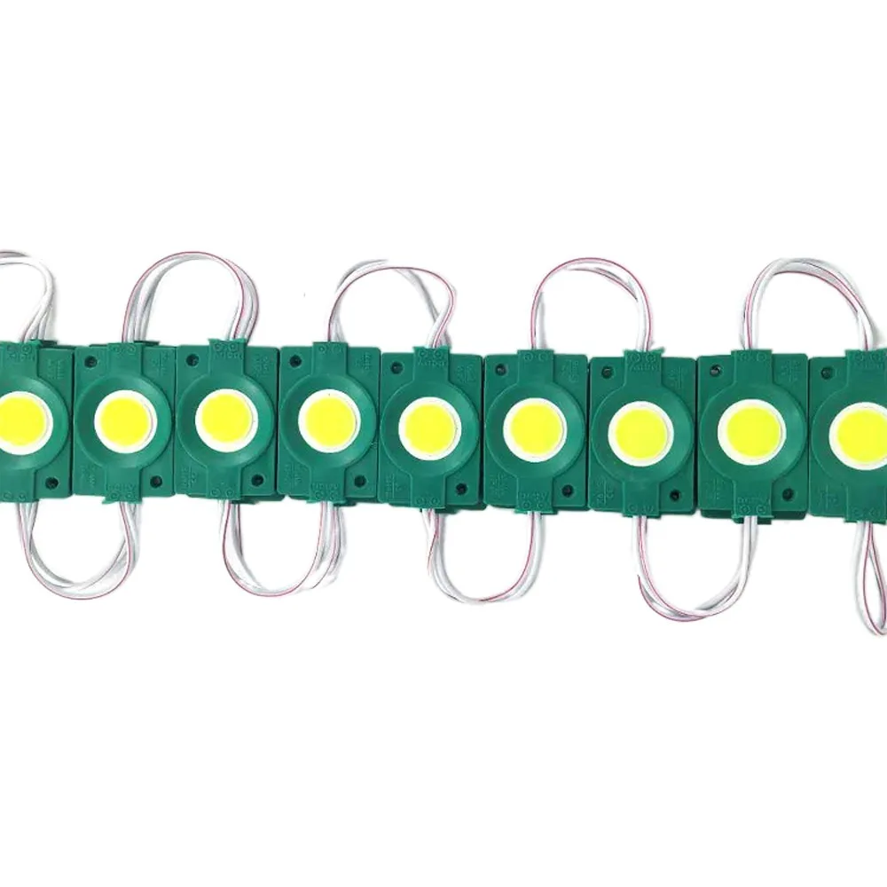 트럭용 COB LED 모듈, IP67 방수 라운드 칩, 2.5W 사출 성형, 콜드 웜 화이트, DC 12V, 24V, 로트당 20 개