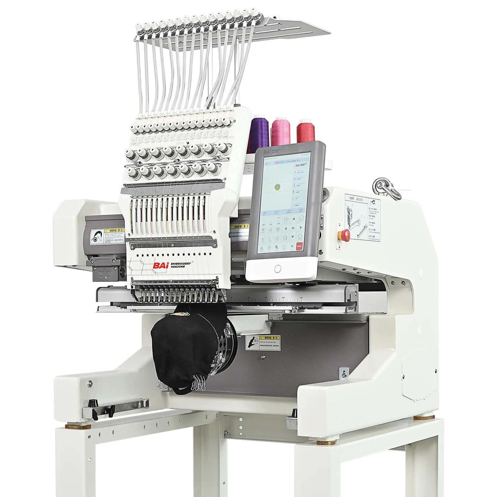 BAi VisionV22 Embroidery Machine Computerized 15 Needle Single Head