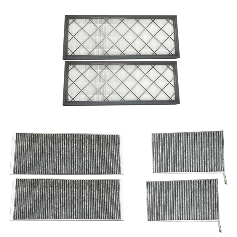 

HEPA Air Conditioning Filter External Filter Carbon Cloth Filter 1658375-00-A For Tesla Model 3 Y 2021-2023 CU47025-2