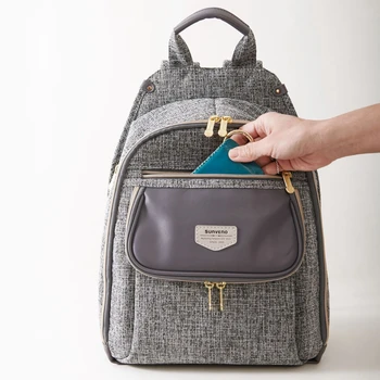 New Sunveno Diaper Bag Fashion Baby Bag Backpack Baby Stuff Organizer Mum Mom Mummy Maternity Nappy Changing Wet Bag Baby Care 2