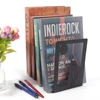 New Style Deer Book Ends Heavy Book Stand Book rack Hollow Iron Bookends Stand Shelf Writing Desk Home Desk Stationery 2