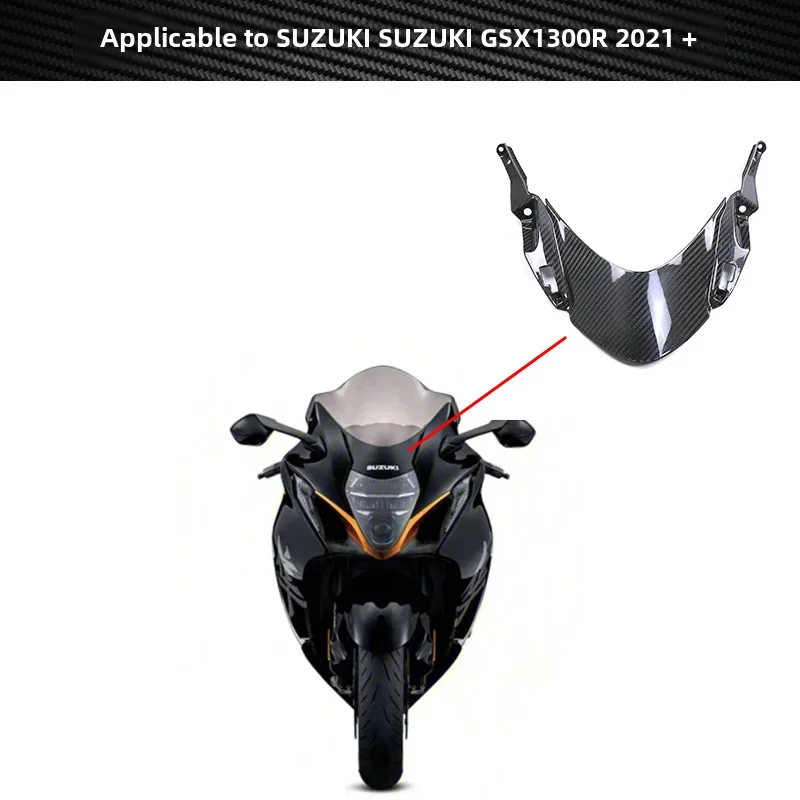 탄소 섬유 앞유리 프레임, 스즈키 Gsx1300r 하야부사 오토바이 헤드 커버, 수정 액세서리