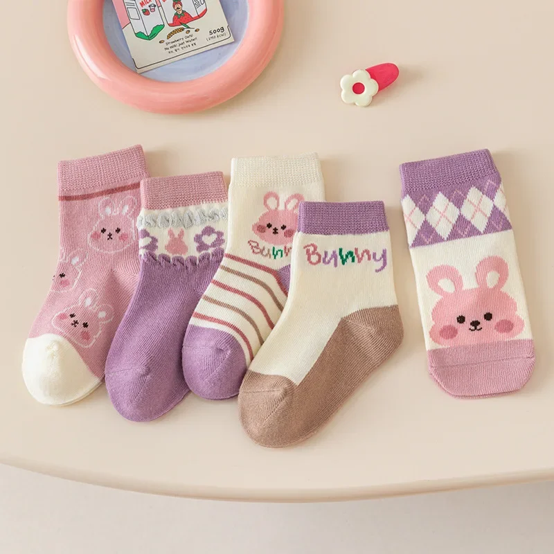 Kids Socks 5 Pairs