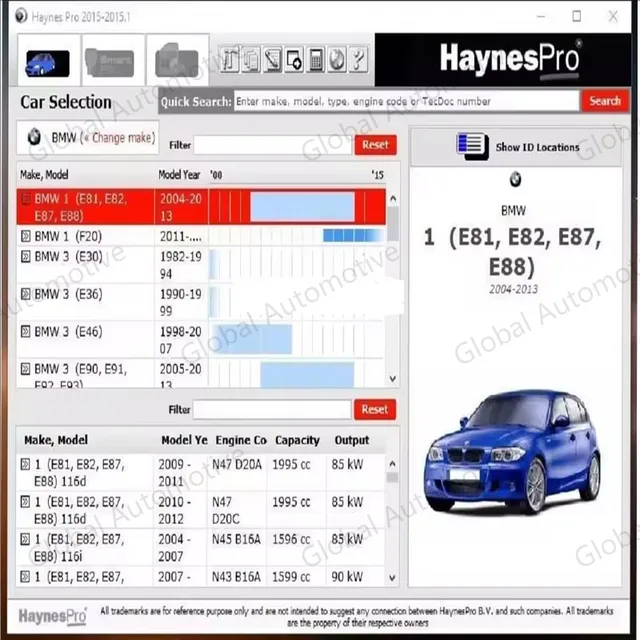 Car tools 2025 HAYNES PRO 2015 Latest Version Vivid 2015.1 (Atris-Technik) in HDD Automotive Workshop DATA Auto Repair Software 2