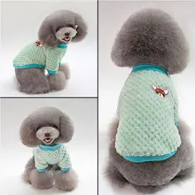 

Pet Dog Clothes Winter Jackets Suit Warm Fleece Vest Velet Small Dog Waistcoat Coat Clothing Coats NEW Pets Supplies Wholesale
