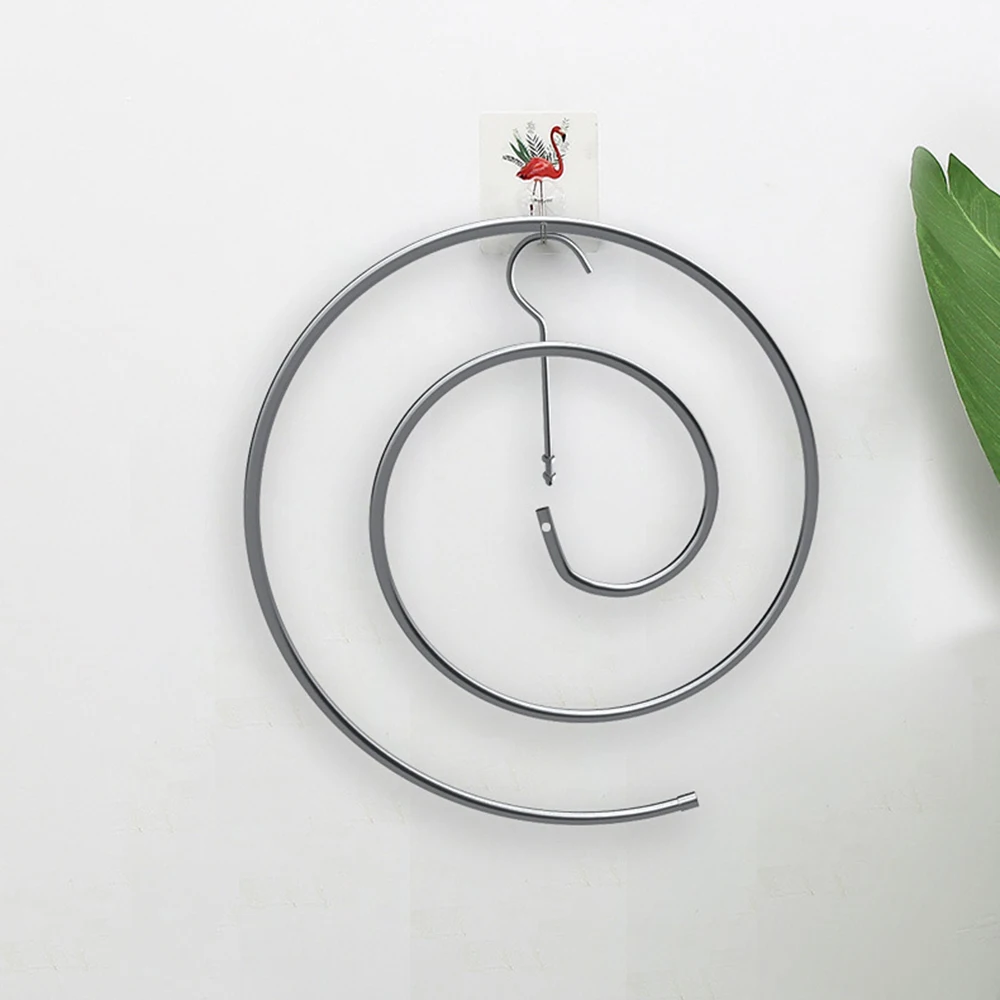Circular Rotating Spiral Cloth Hanger Multi Functional Cloth Hanger Retractable Quilt Cover for Drying Quilt Sheet 5