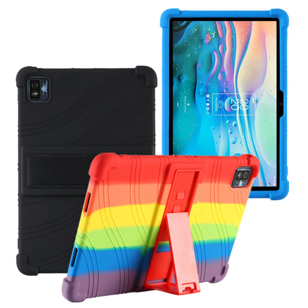 Children's Soft Silicone Stand Case for 10-Inch Tablets - Durable and Protective