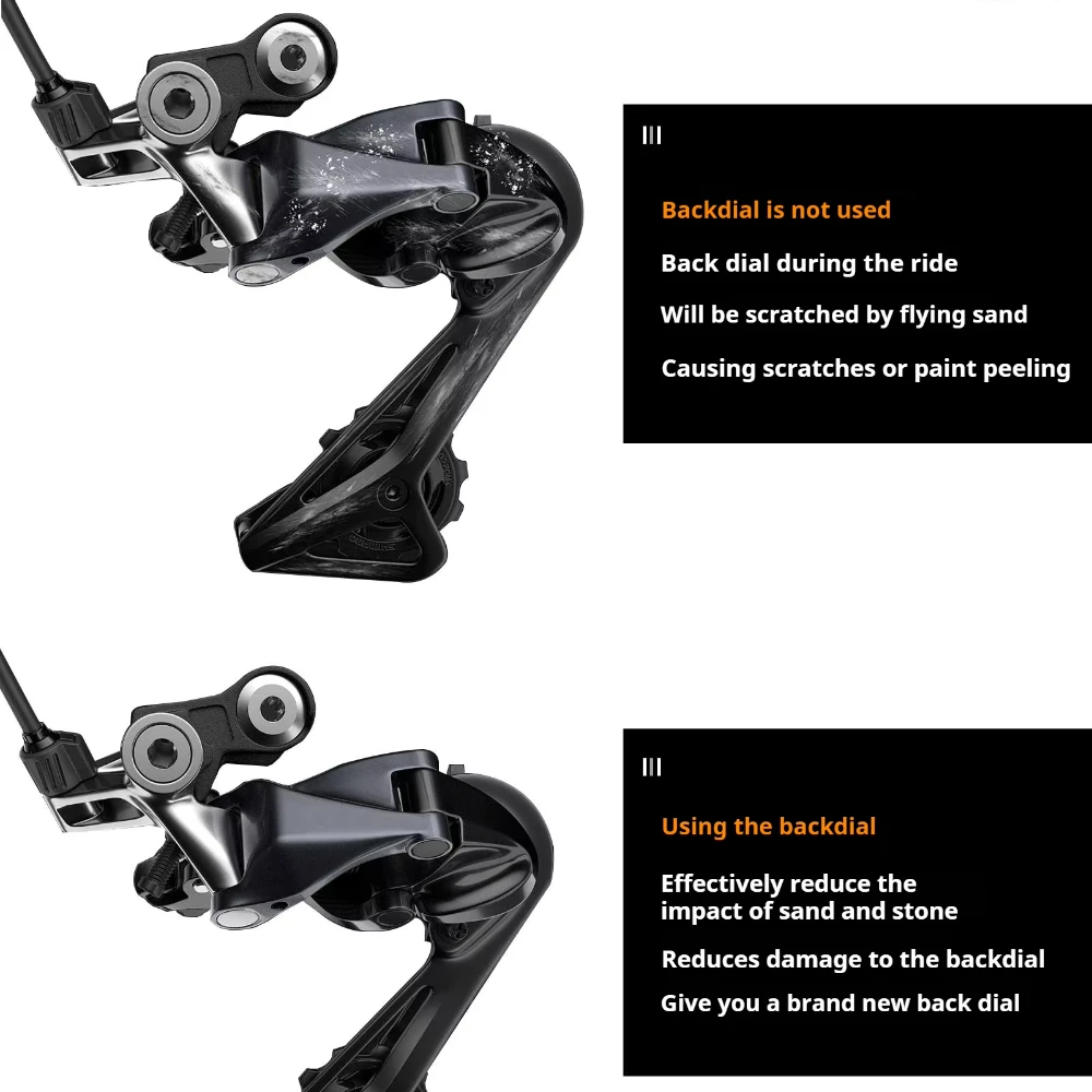 1PC mountain road bike rear derailleur protective cover protective derailleur for ENLEE bicycle rear plate