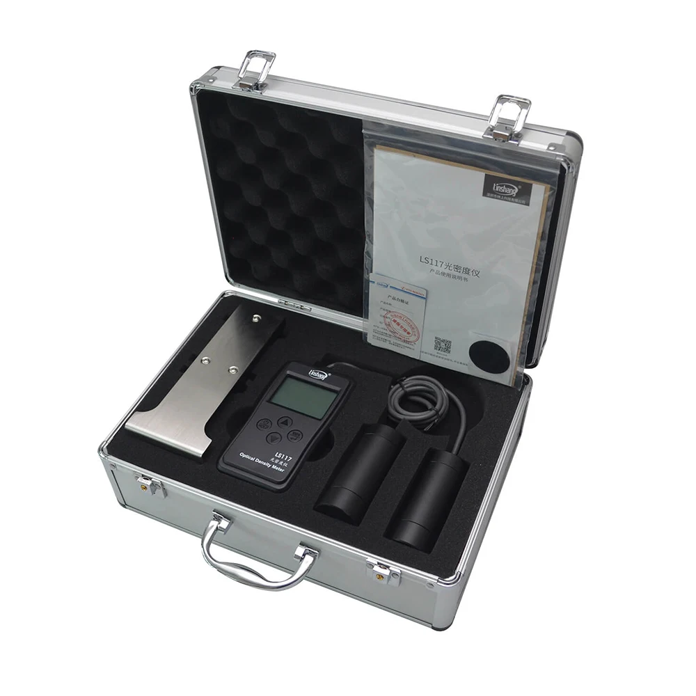 Digital Optical Density Meter LS117 transmittance meter Aluminized film, film, X-ray lens ink optical density meter