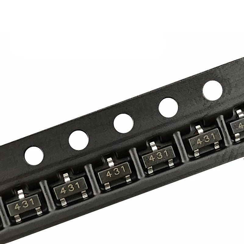 TL431 SOT-23 SMD voltage regulator IC 0.5% (Marking 431) 100pcs voltage regulator ic
