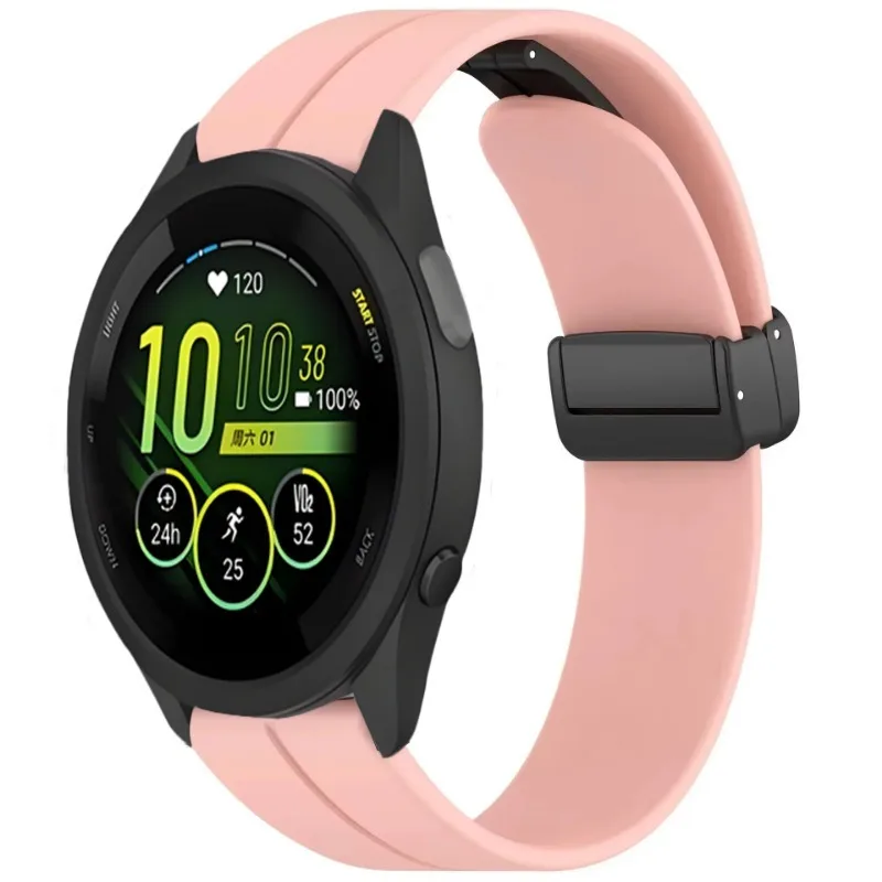 Soft Silicone Magnetic Bracelet Wristband - 20mm/22mm Band