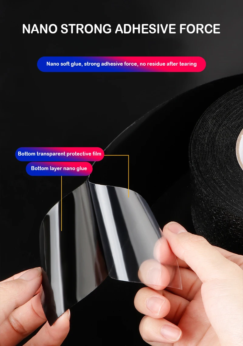 Description Picture 4 of itemCar Sticker Trunk Threshold Edge Protection PEVA Car Door Anti-slip Tape Scratch-resistant Protective Film Car Accessories