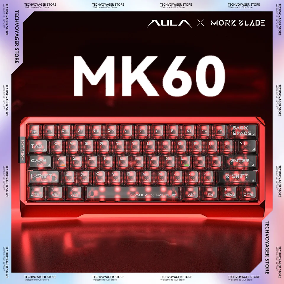 AULA X MORK BLADE MK60 磁気スイッチメカニカルキーボード CNC アルミ