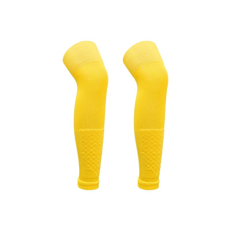 Adult Youth Lengthened Over Knee Football Socks Set Professional Protective Sports Pressure Socks Suit for Soccer