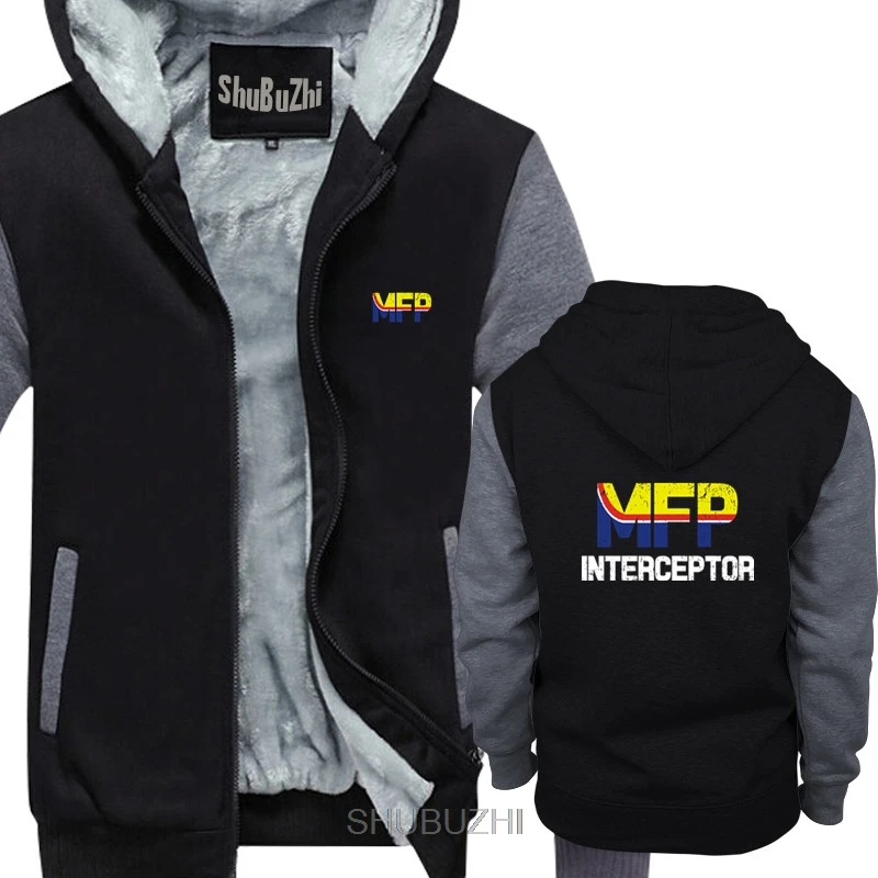 Mfp Main Force Patrol Interceptor Mad Max Felpe Con Cappuccio Winter Thick Zipper Felpa Fashion Casual Hoody Giacca Spessa Sbz8254