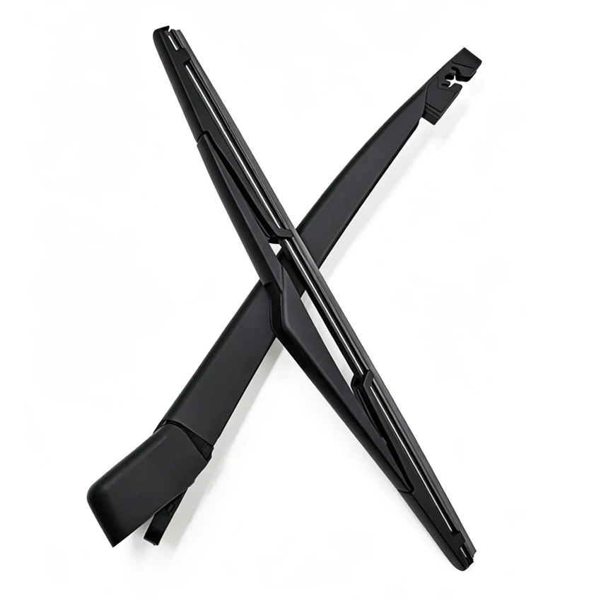 Durable 12 Rear Windshield Wiper Arm & Blade Set - ABS Metal Auto Parts