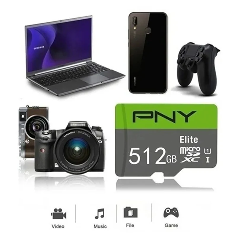 Pny Ultra Micro Sd 128gb 32gb 64gb 256gb 1tb 512gb Micro Sd Card Sd/tf