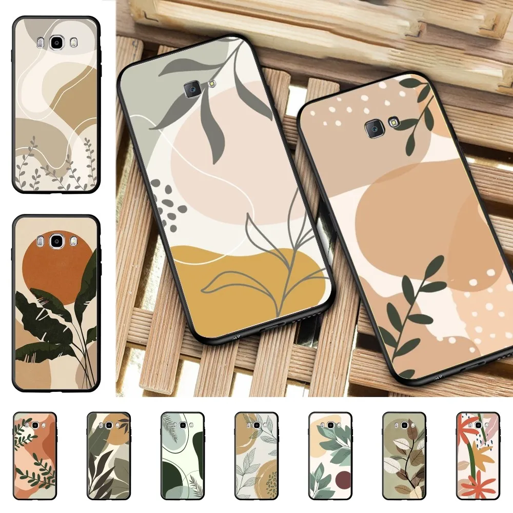 

Abstract Plants Phone Case For Samsung J 7 Plus 7core J7 Neo J6 Plus Prime J6 J4 J5 Mobile Cover