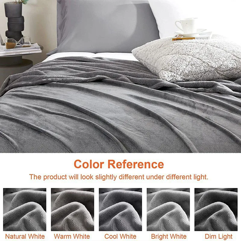Zachte warme koraal fleece flanellen dekens voor bedden effen kleur bankhoes sprei winter plaids dekens_voghion.com