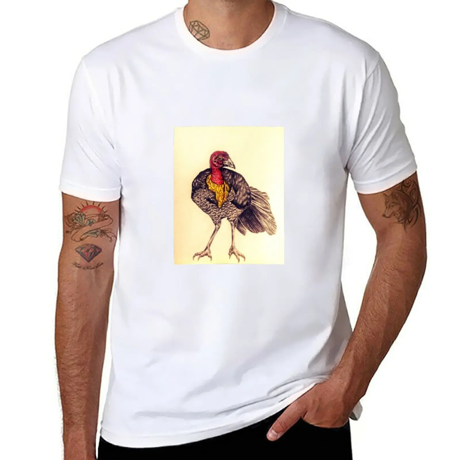 

New Bush turkey T-Shirt cute tops black t shirts oversized t shirts for men