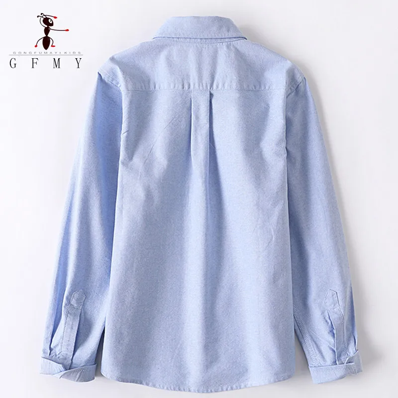 Boys Long Sleeve Shirts Children Shirts For 4-12 Years