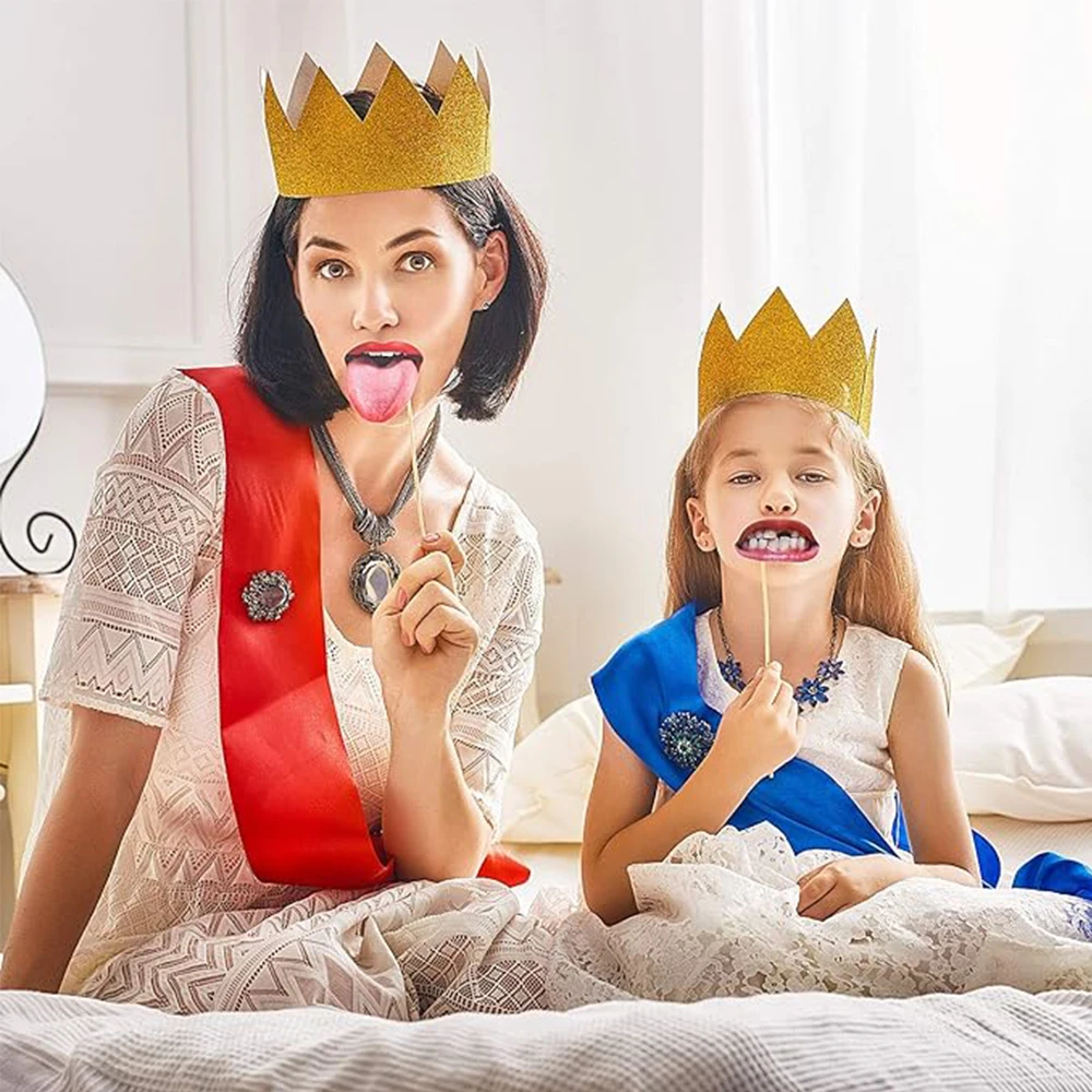 20Pcs/Set Adult Funny Lip Mouth DIY Photobooth Props Wedding Decoration DIY Photo Booth Birthday Party Wedding Decorations handheld photo props pirate party decorations wedding photo backdrop