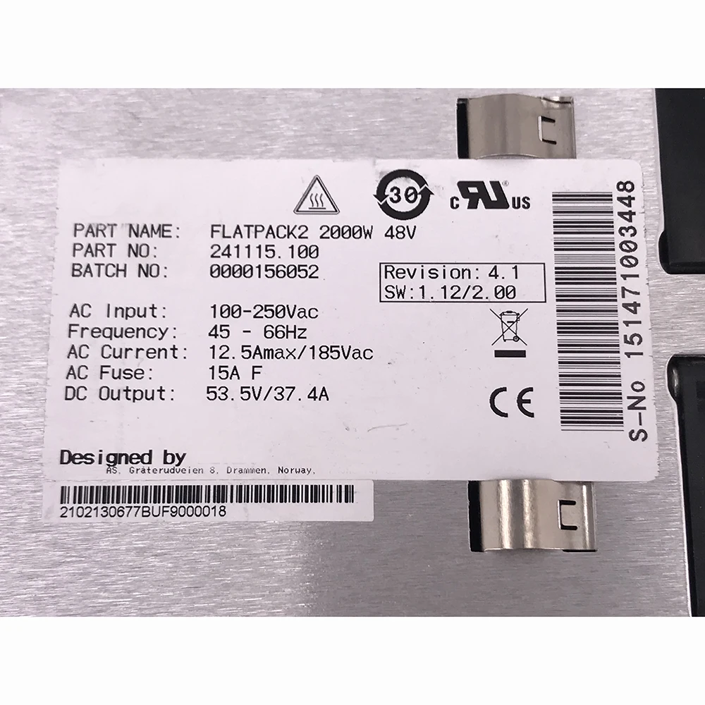 FLATPACK2 2000W 48V 241115.100 241115.102 For Eltek Communication Power Module Fast Ship Works Perfectly High Quality 1 FLATPACK2 2000W 48V 241115 100 241115 102 For Eltek Communication Power Module Fast Ship Works Perfectly