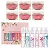 Flower Roll-on Lip Balm crystal clear Lipgloss Moisturizing Transparent Lip Oil Long Lasting Hydrating Lipgloss Lip Care Makeup 3