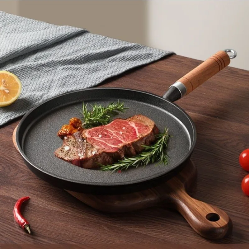 26cm Cast Iron Non Stick Frying Pan