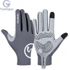 Cycling Gloves Full Finger for MTB and Road Bike Racing,Men&Women Spring Summer Thin Viscose Driving Breathable Antiskid Gloves 1