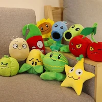 Plantes vs Zombies 2 personnages de jeu vidéo jouets en peluche plantes PVZ paysan tournesol Anime poupées en peluche cadeaux pour les enfants 4