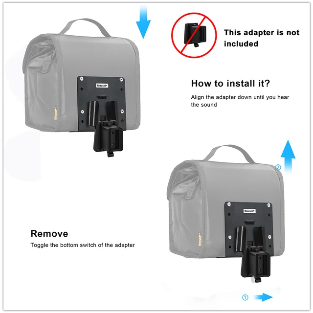 Rhinowalk 자전거 핸들 바 백: 스타일과 기능을 결합한 우수한 자전거 가방
