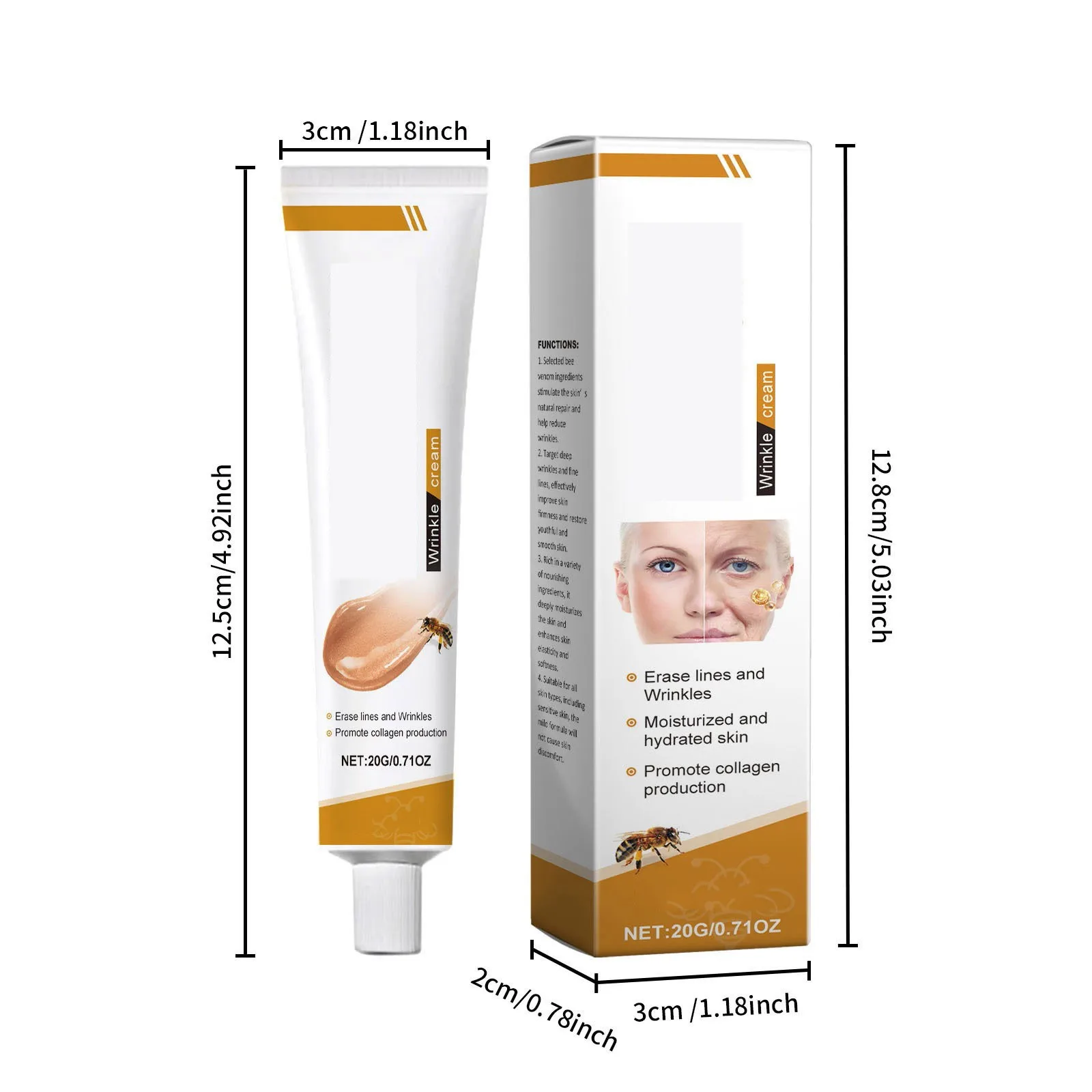 Facial Care Cream Mild Hydrating Brightening Delicate Rejuvenating And Soft Skin Care Cream Whitening Brighten Skin Gift