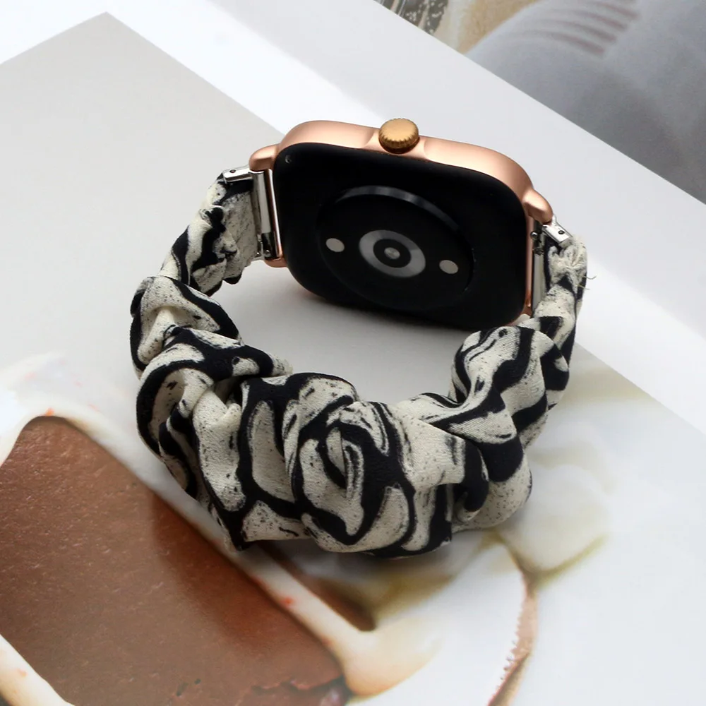 Stylish 18mm Stretchy Fabric Watch Band - Versatile and Comfortable Strap for Any Watch