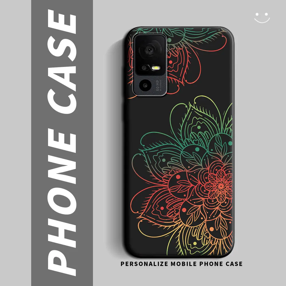 Shockproof Silicone Soft TPU Phone Case - Fashionable Back Cover