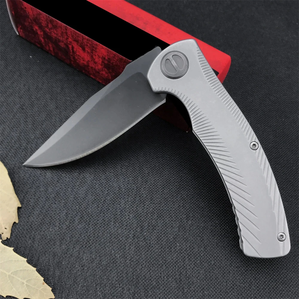 

Stonewashed Blade EDC KS 3490 Pocket Folding Knife for Men Tactical EDC Knives Hiking Hunting Fruit Cutter Camping Gear