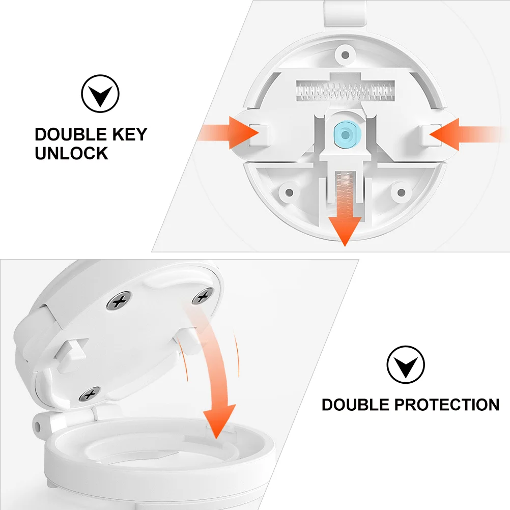 4 Pcs Security Lock Protection Covers Baby Button Child Safety Locks Washing Machine Oven Babies Home Appliance Accessories Car