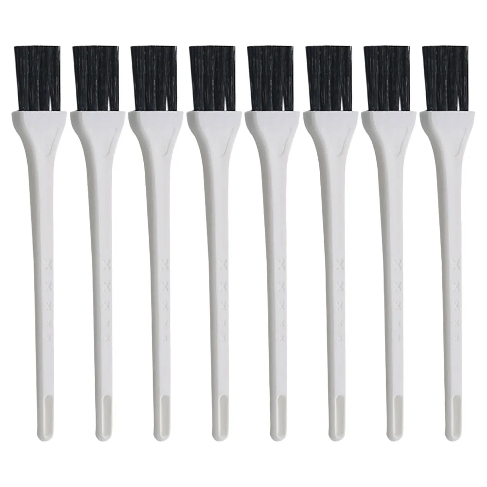 8 Pcs Nylon Cleaning Brush Espresso Cleaner Machine Coffee Grinder Bean Plastic Powder