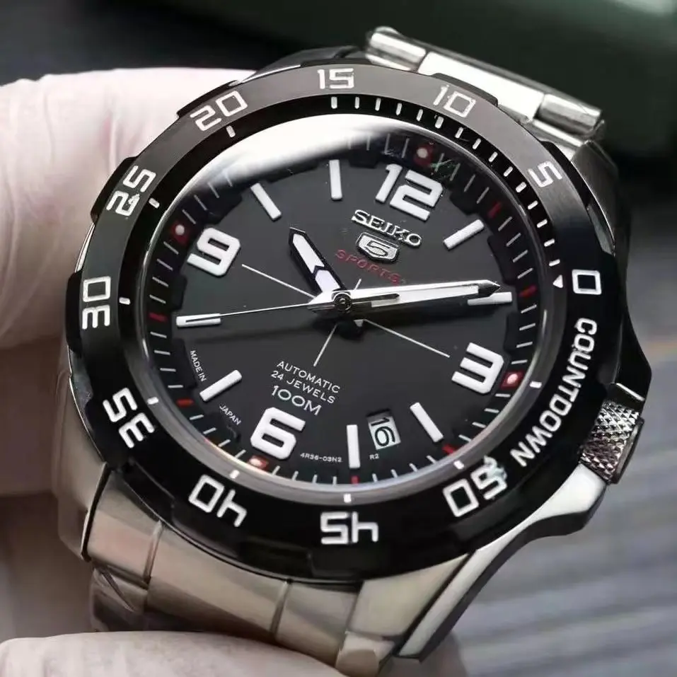 2022 New Seiko Watch High Quality Stainless Steel Strap Luxury Date Men's  Watch Fashion Top Silicone Quartz Sports Watch MenGift| | - AliExpress