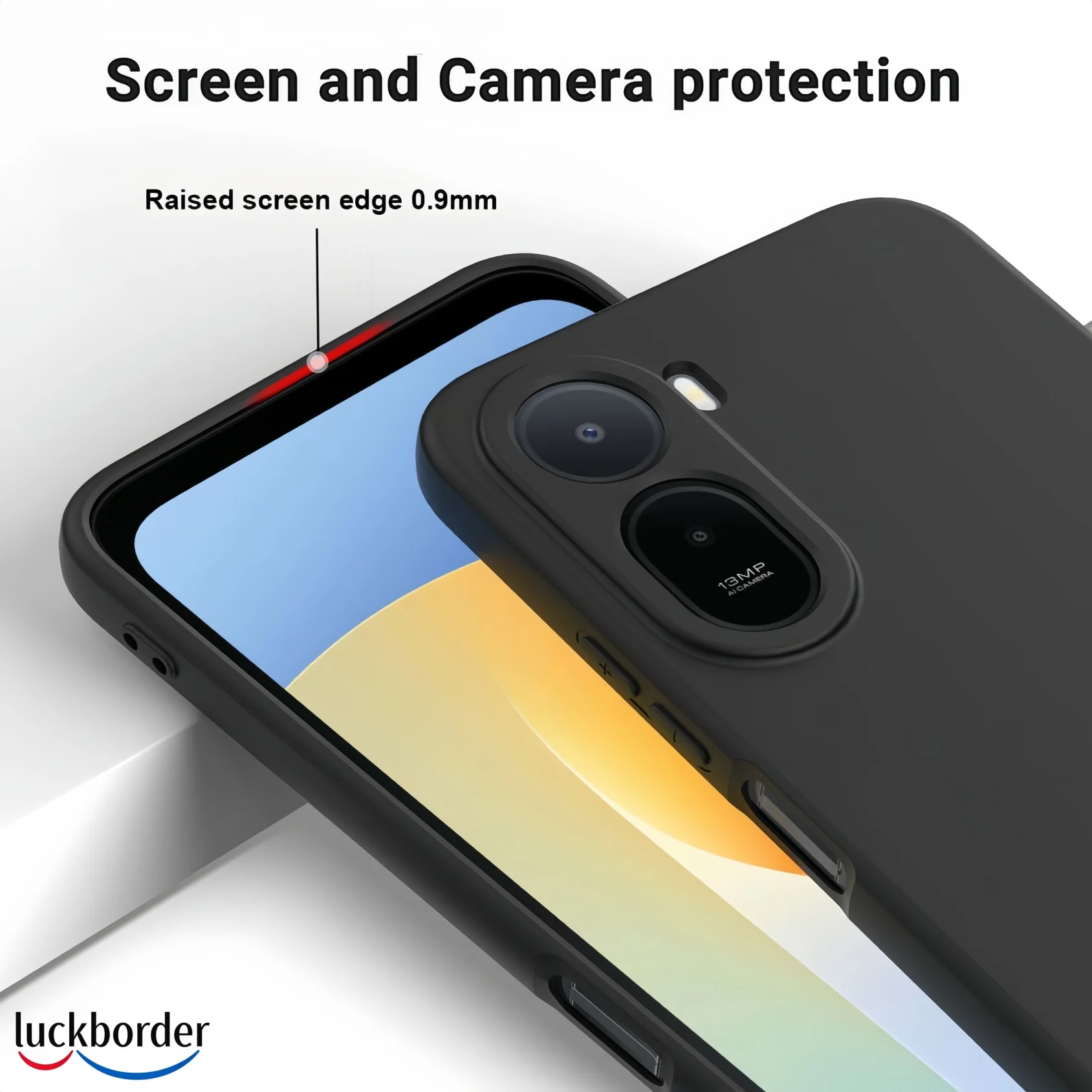 Enhanced Shockproof Phone Case with Lanyard and Microfiber Lining - Slim Design