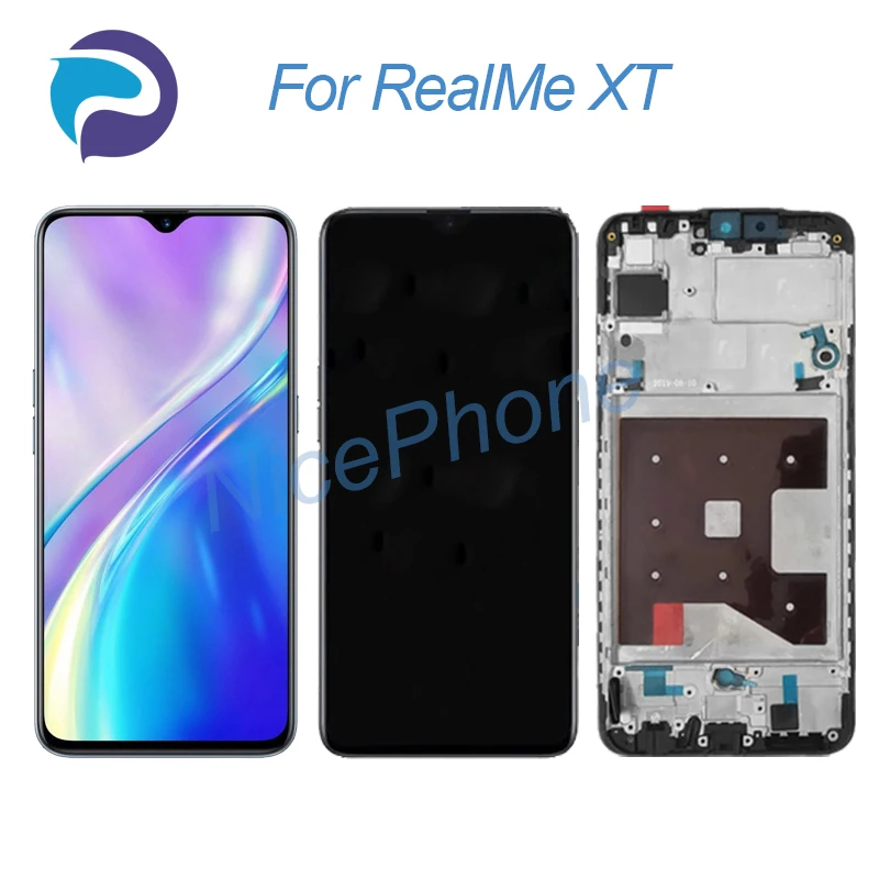 

ЖК-экран для RealMe XT + сенсорный дигитайзер 2340*1080 RMX1921 XT ЖК-экран