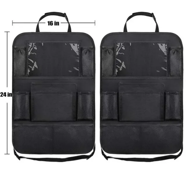 Car Seat Back Organizer with Tablet Holder 6