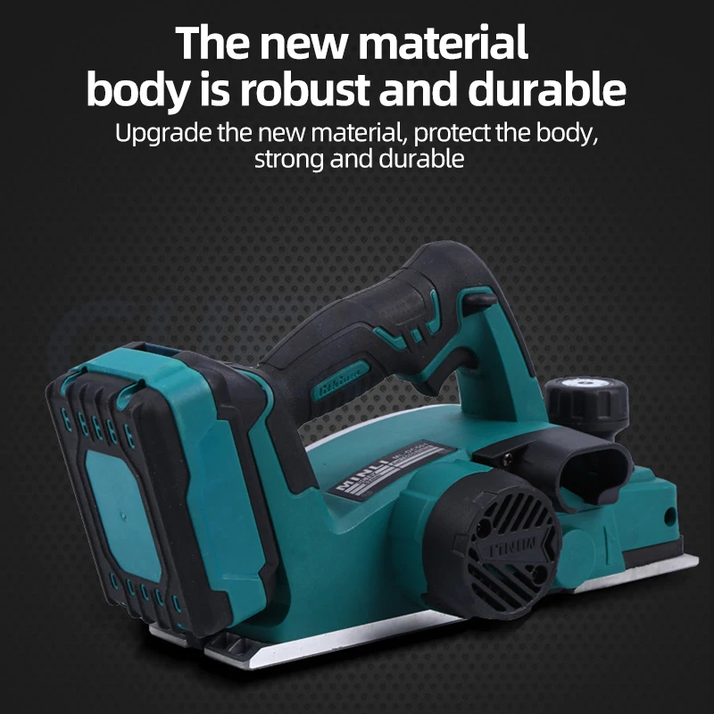 18V Rechargeable Electric Planer Electric Brush arpentry Router Wood Woodworking Trimming Cutting Machine Thicknesser Power Tool 3