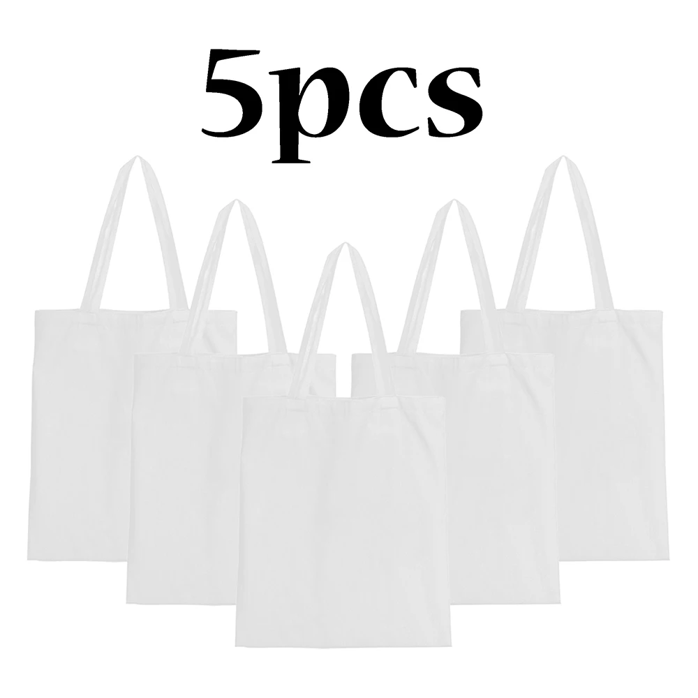 5PCS Blank White